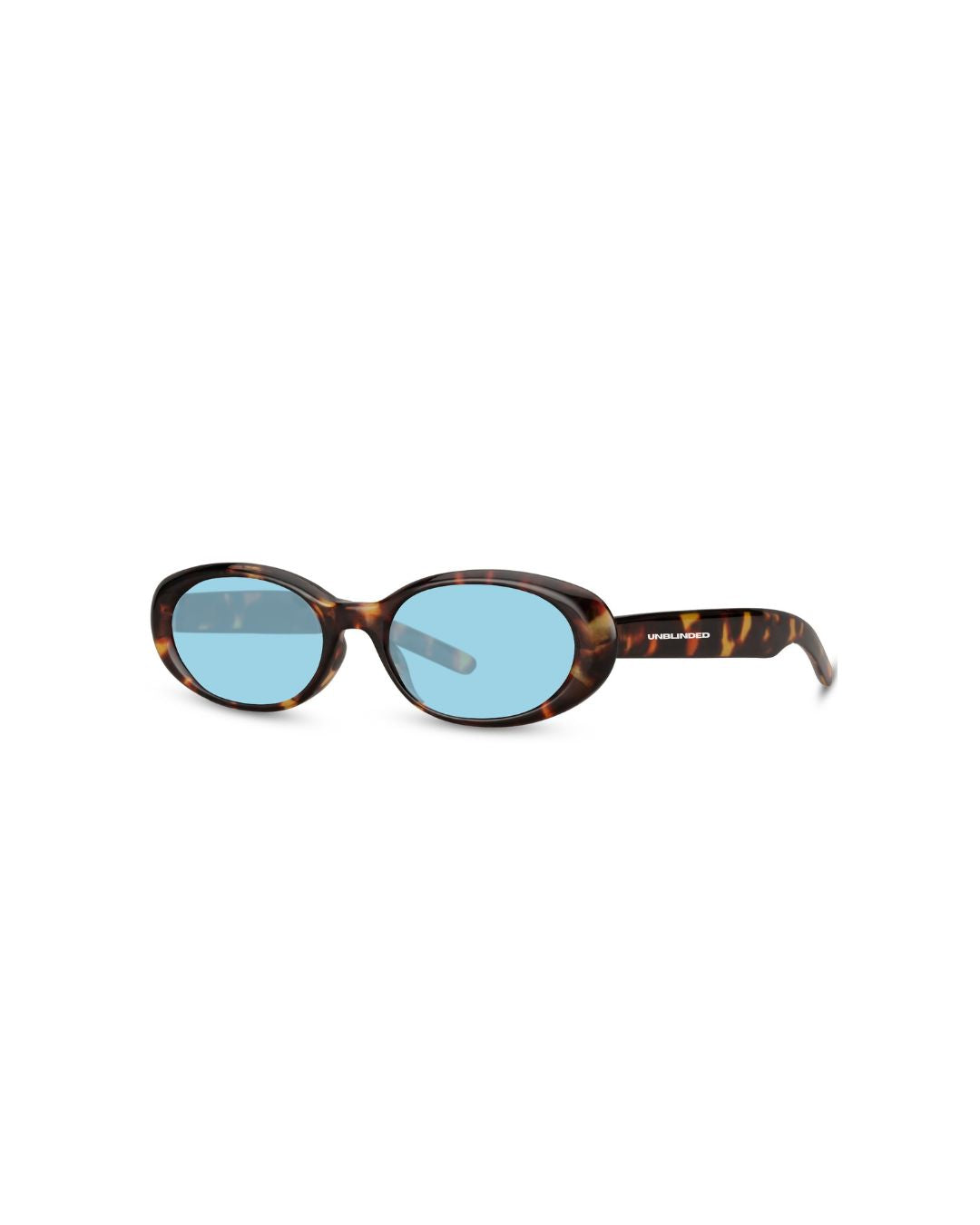 OVAL TORTOISE- BLUE